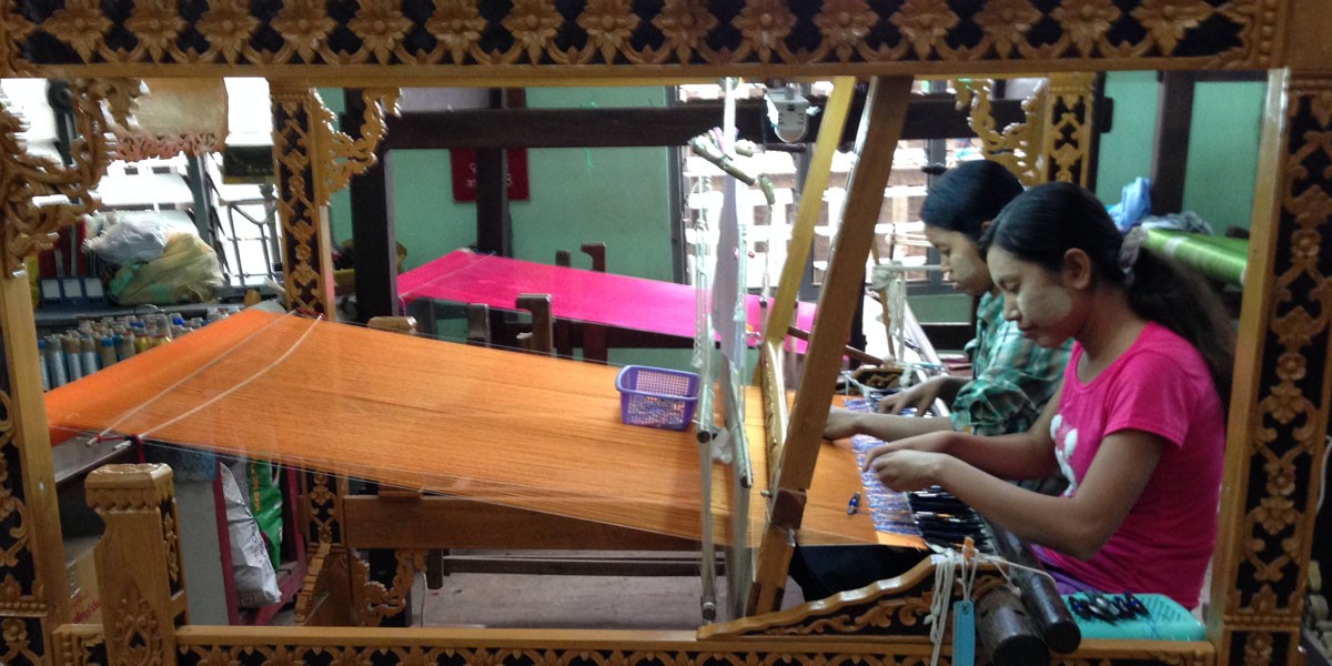 Weaving workshop