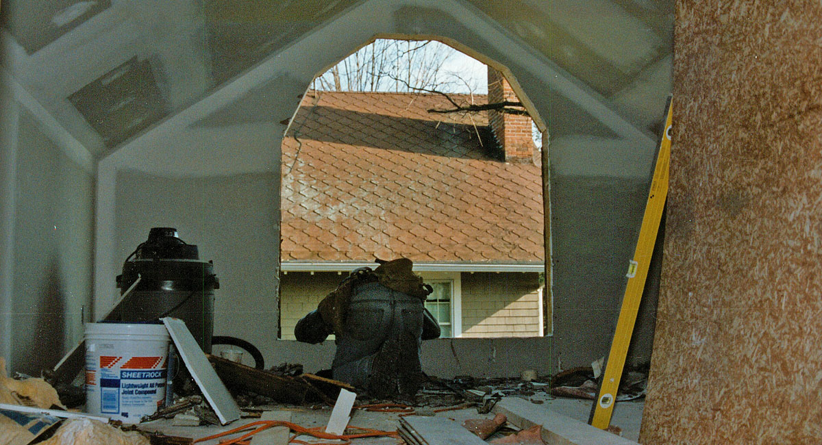 Attic reno