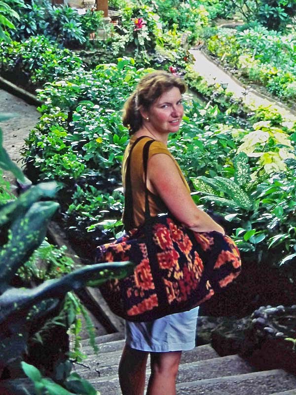 Cynthia ready for the day