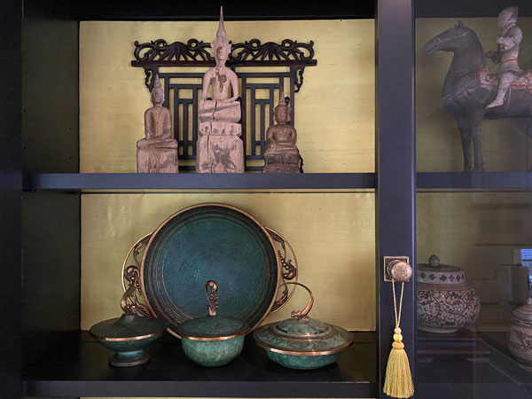 Vignette of collected objects